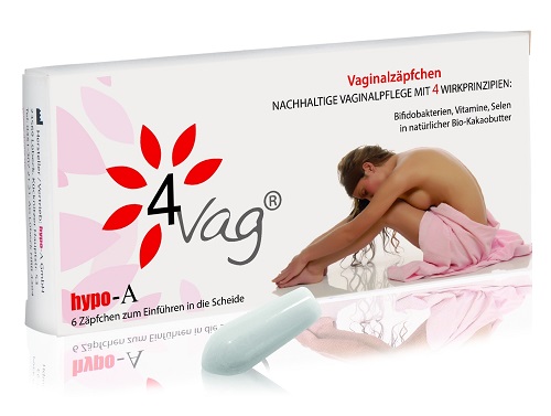 Packshot 4-Vag Vaginalzäpfchen