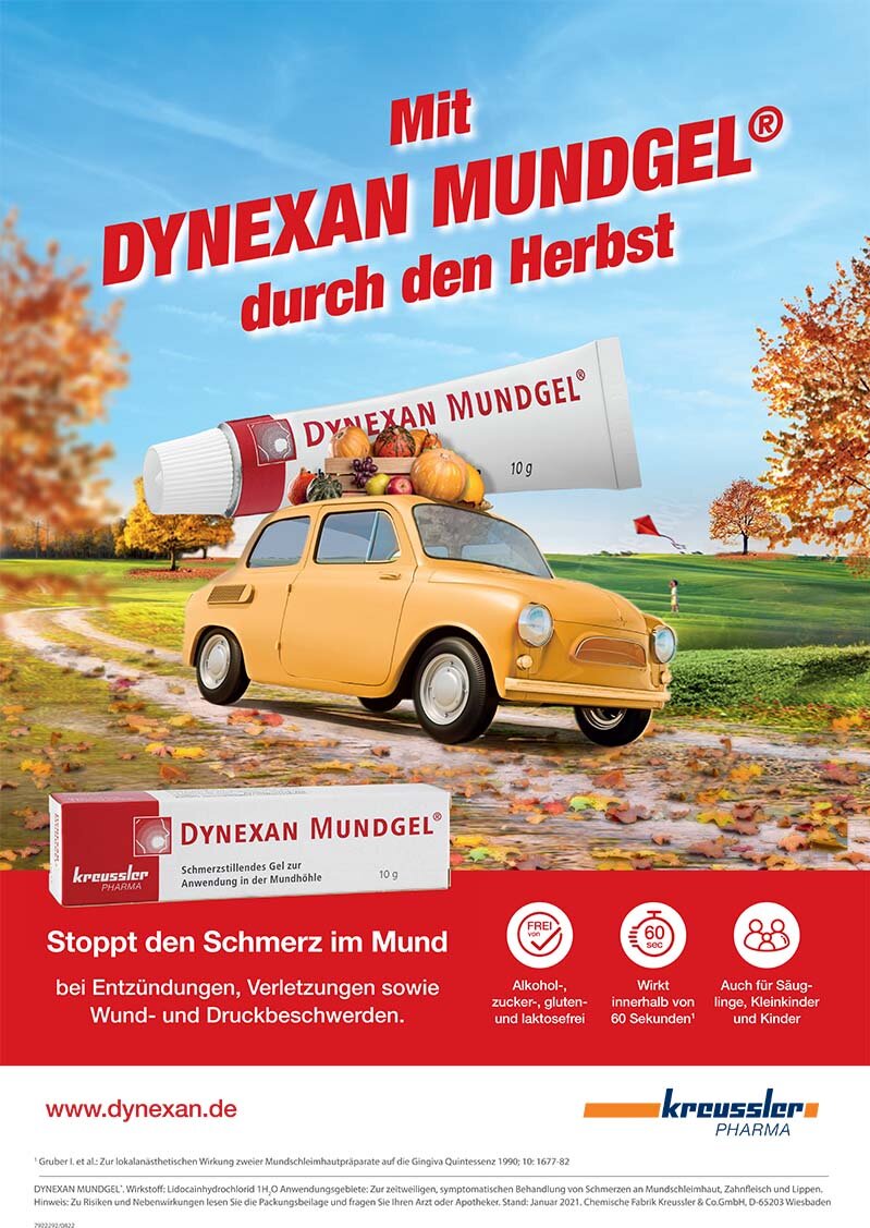 Poster Dynexan Mundgel Herbstaktion