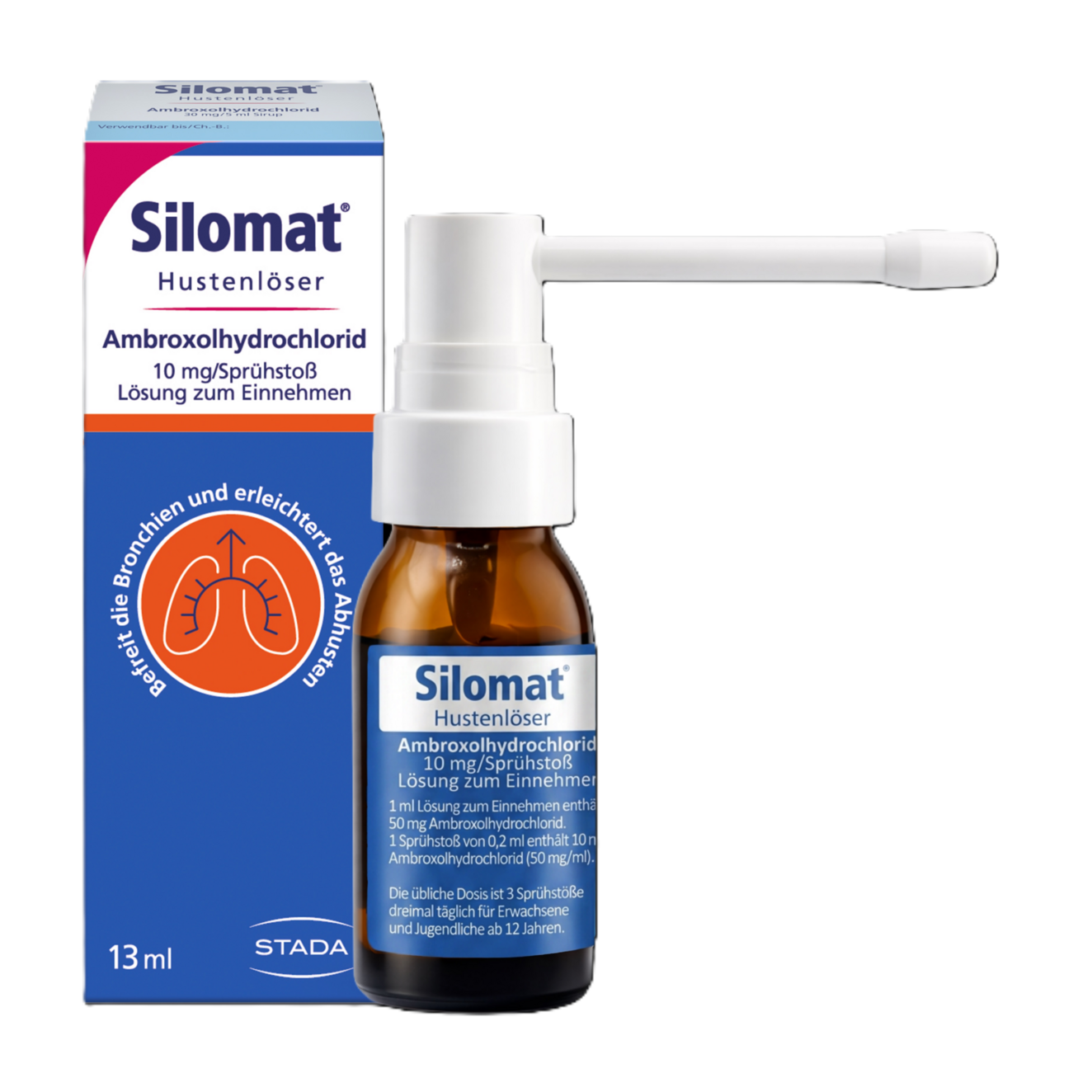 Packshot Silomat Ambroxol Spray