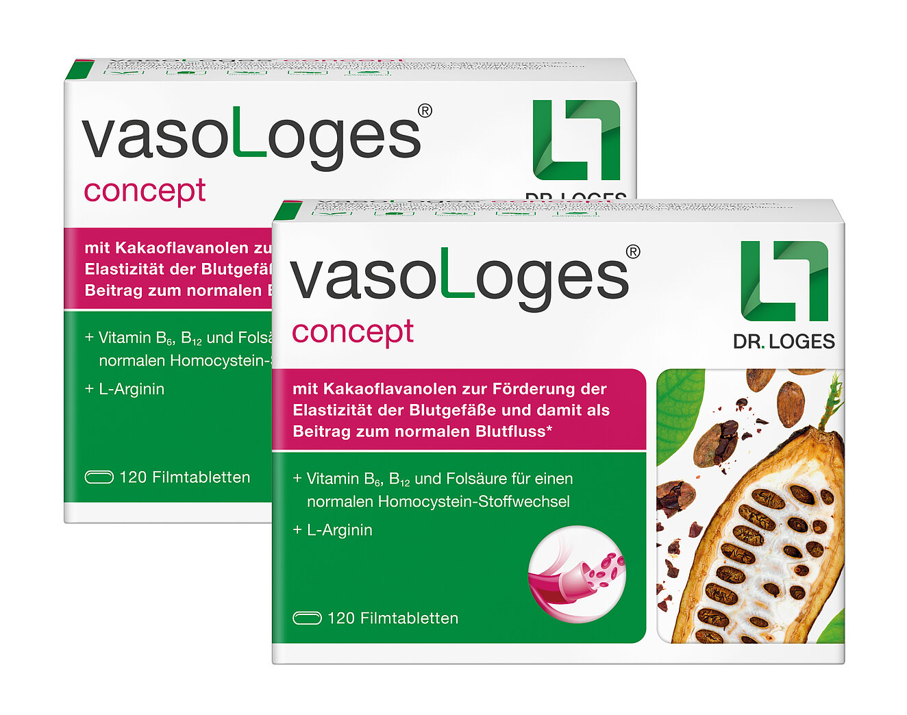 Packshot vasoLoges® concept