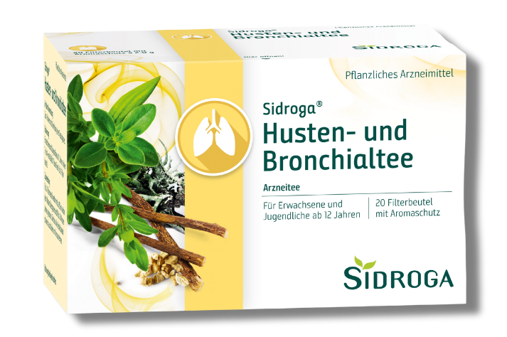 Sidroga® Husten- und Bronchialtee 