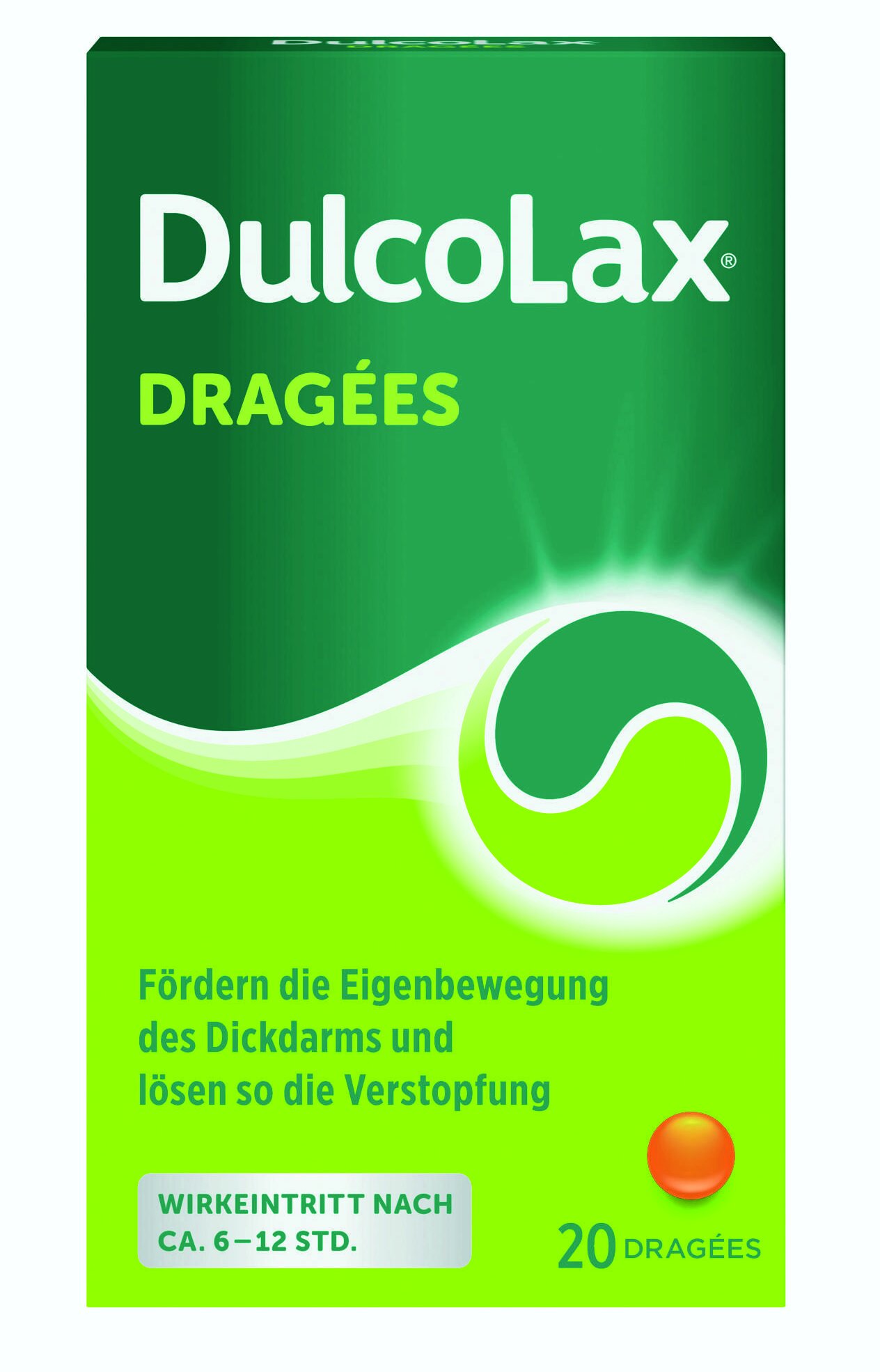 Packshot Culcolax Dragees 20 Stk
