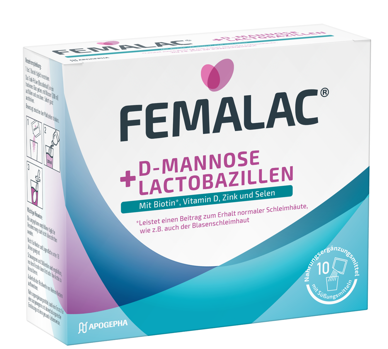 Packshot Femalac-D-Mannose-plus-Lactobazillen DuoCam