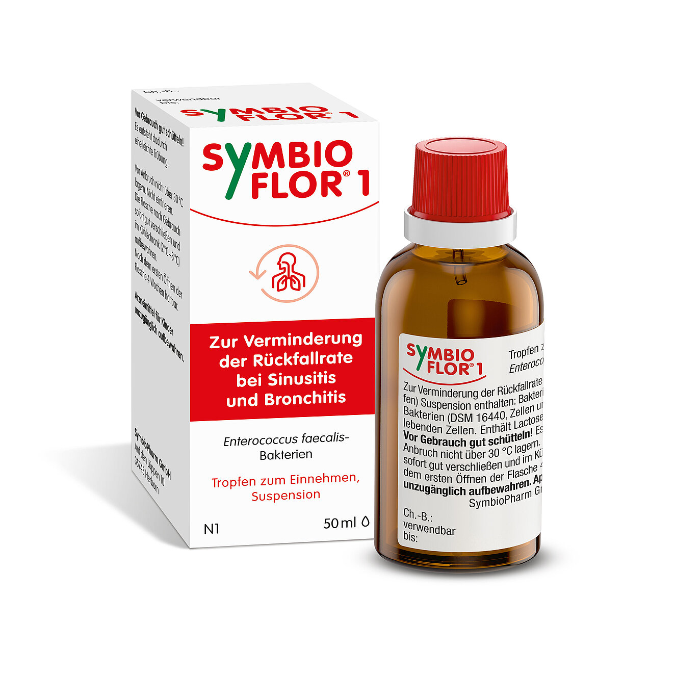 Packshot Symbioflor 50ml ml Flasche