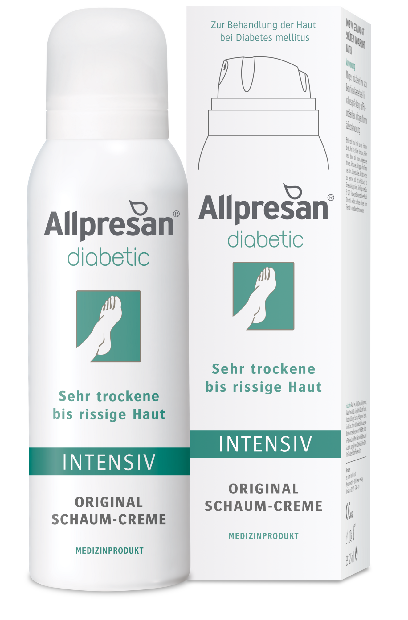 Packshot Schaumcreme Allpresan 