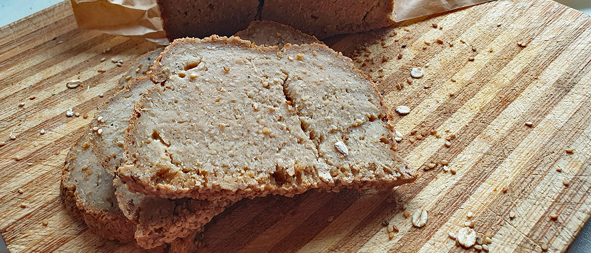 Glutenfreies Brot in Kastenform