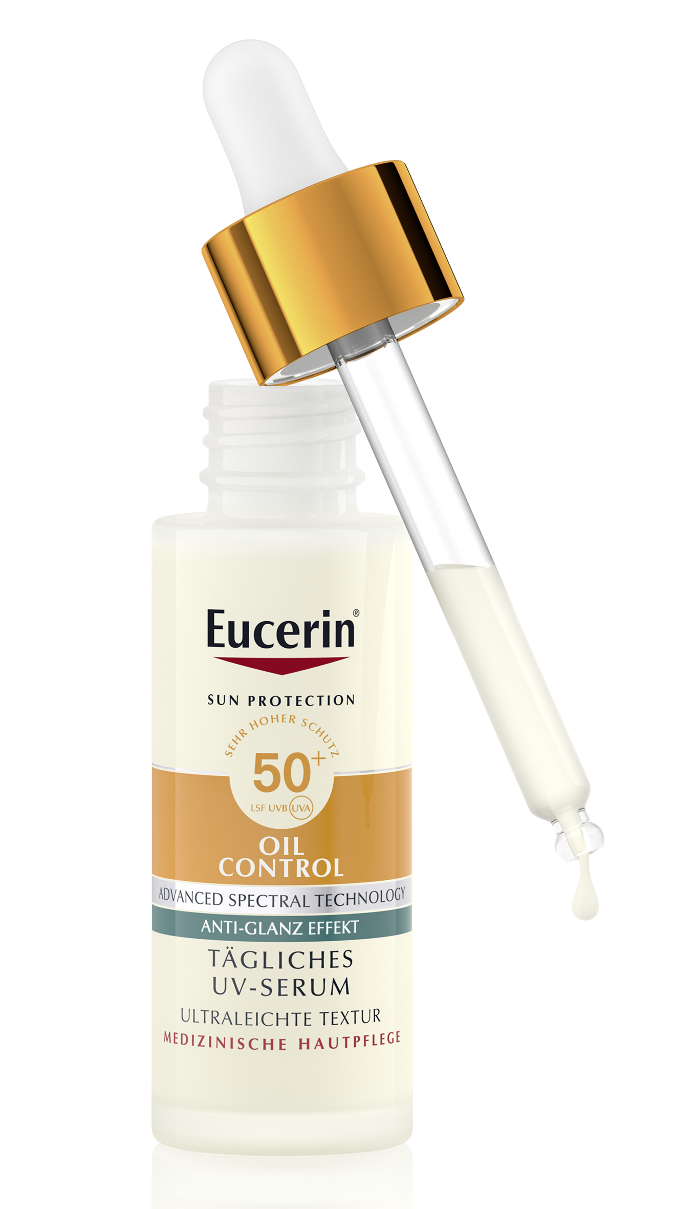 Eucerin Oil Control Tägliches UV-Serum LSF 50 30 ml