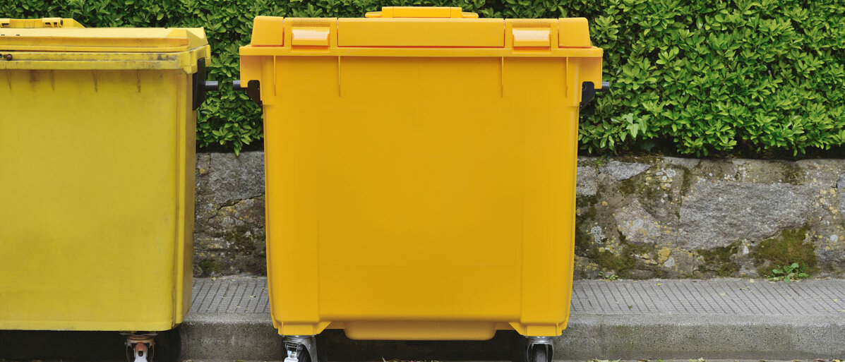 gelbe Tonne gelbe Tonne