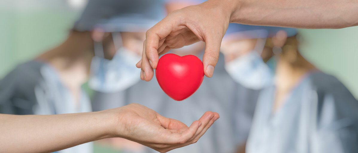 Herz umschlossen von Händen