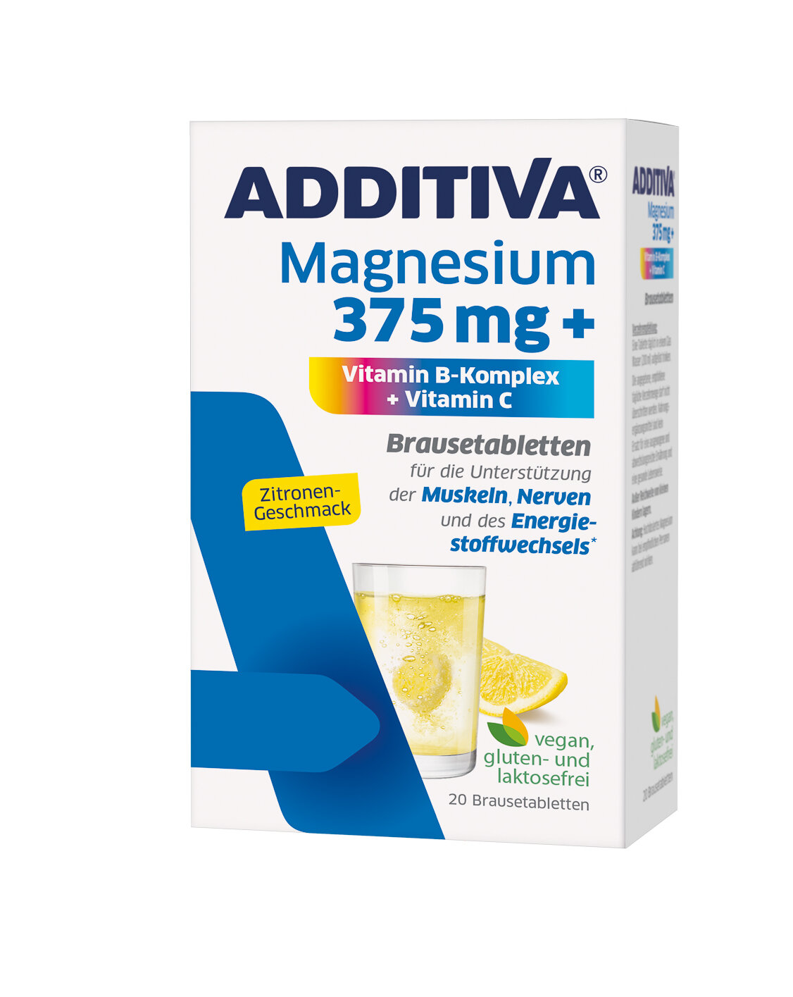 Packshot additiva Brausetabletten 375 mg