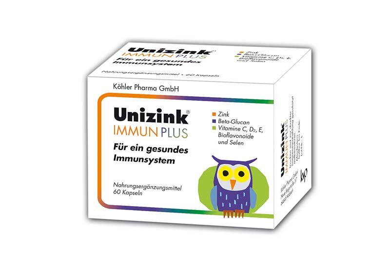 Produktbild Unizink Immun Plus