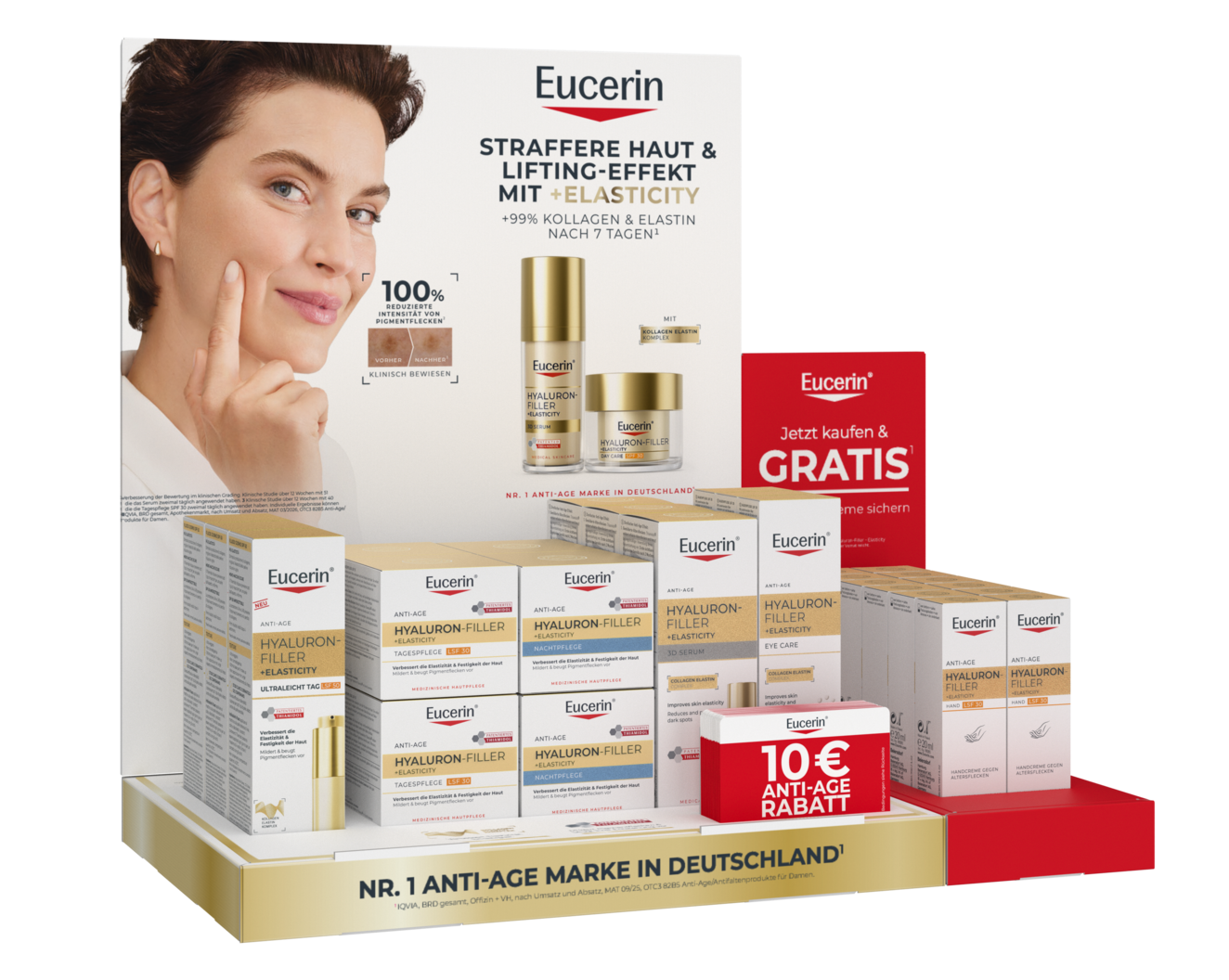 welovepr Eucerin AntiAge-Tischdisplay
