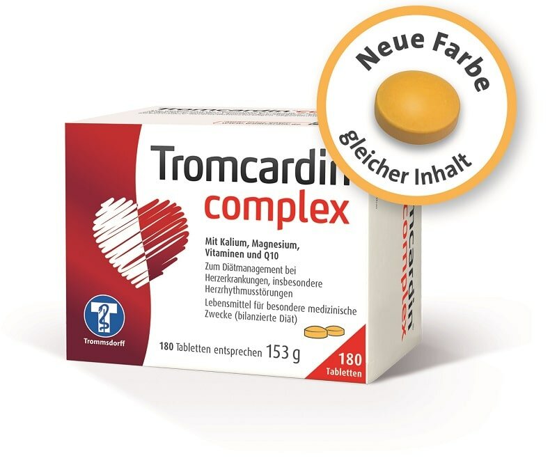 Tromcardin® complex-Tabletten jetzt in neuer Farbe