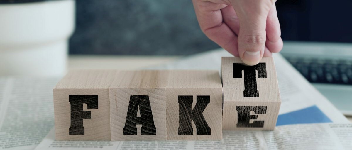 Holzklötze, auf denen das Wort "Fakt" steht.