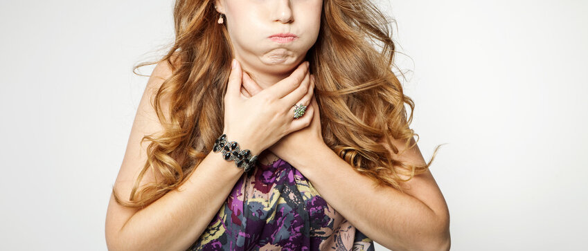 © Kristin Gründler - Fotolia.com Frau Übelkeit