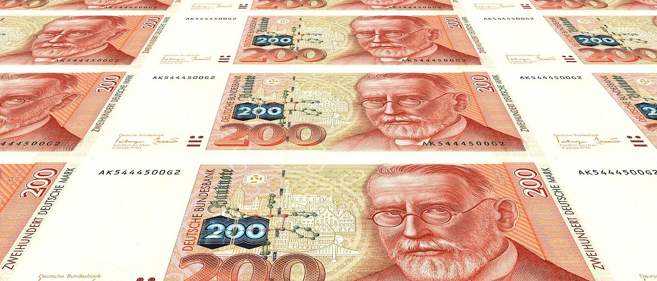 200-Euro-Schein mit Paul Ehrlich