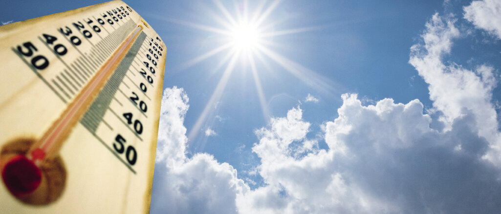 Thermometer in der Sonne © batuhan toker / iStock / Getty Images Plus