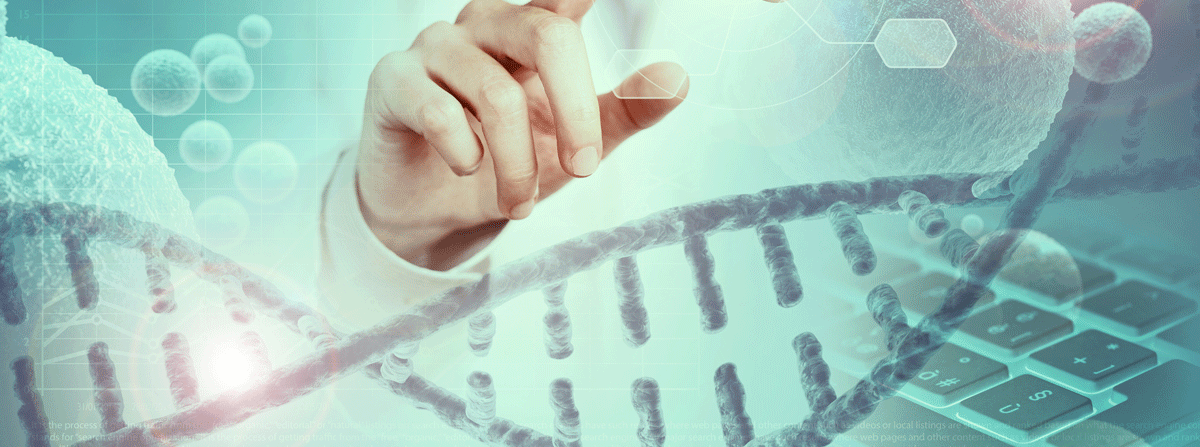 Eine digitale Kapsel ist abgebildet, die von einem Finger angetippt wird.