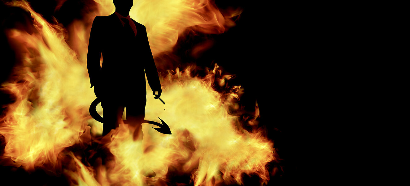 Teufel im Feuer © James Thew / Hemera / Thinkstock