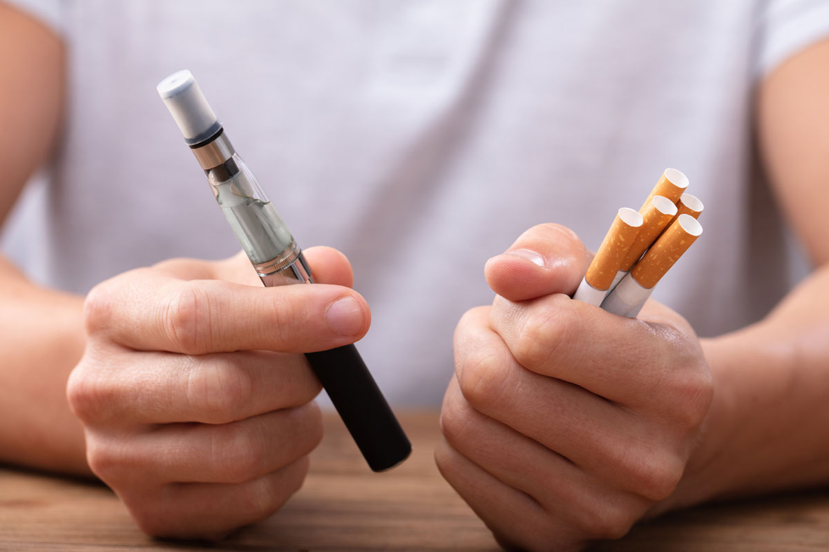 E-Zigaretten greifen Mundschleimhaut an und verändern Mikrobiom