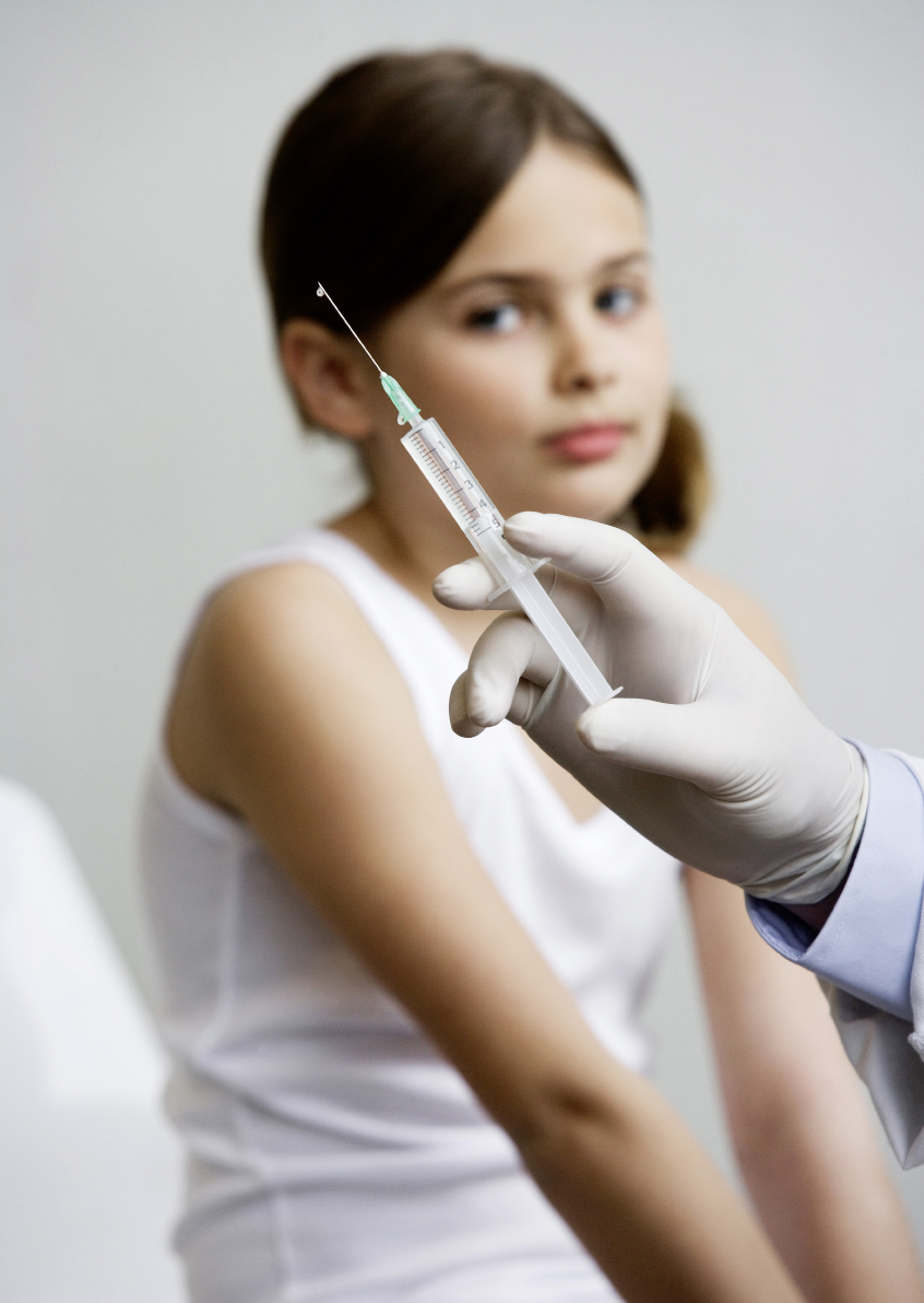 Mädchen wird geimpft ©  Creatas Images / Creatas / Getty Images