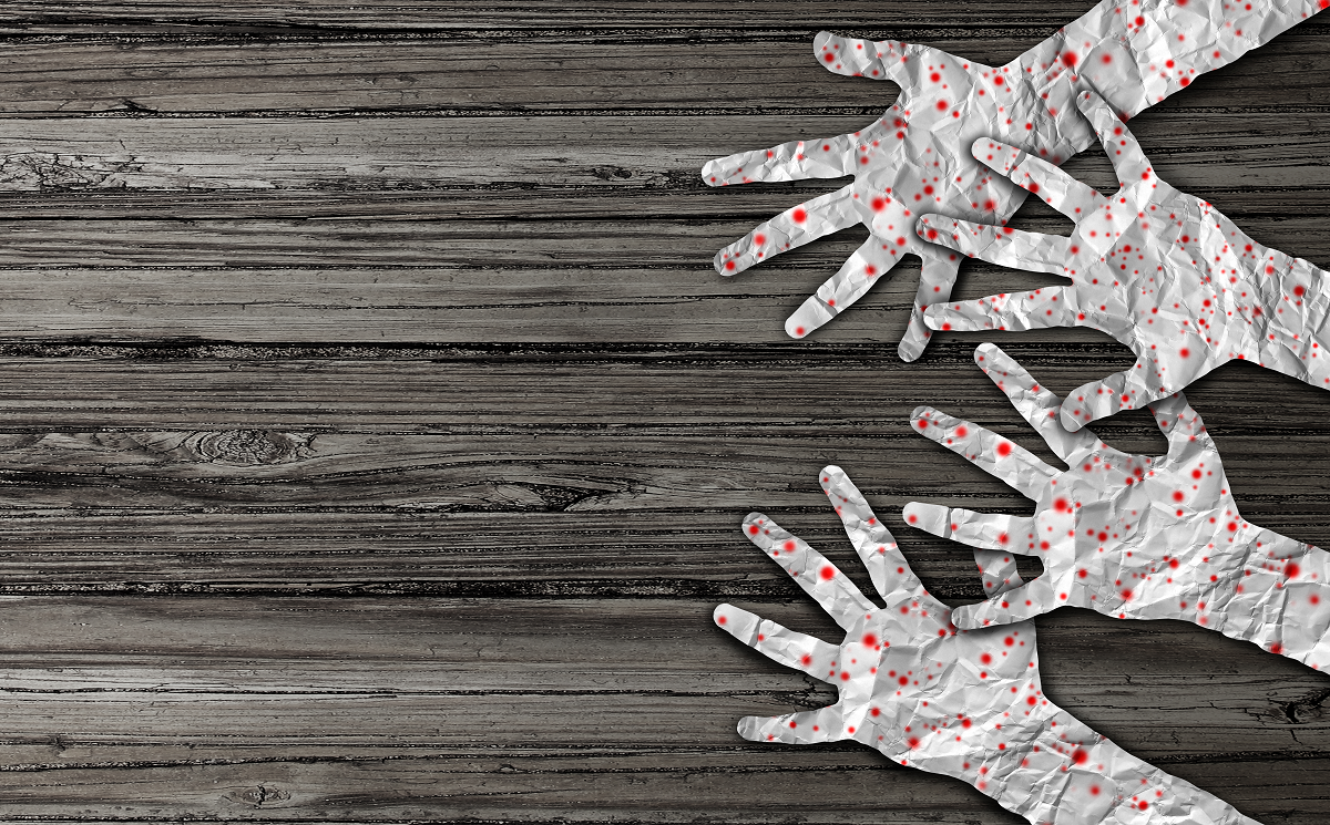 Illustration Hände auf Holz. © wildpixel / iStock / Getty Images Plus